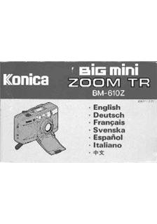 Konica Big Mini BM 610 Z manual. Camera Instructions.